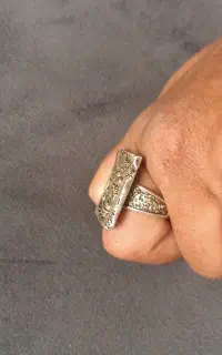 انگشتر نقره