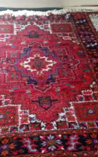 فرش 6 متری تاز از دار افتاده ی چشمه ورزان