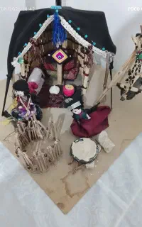 سیاه چادرتزئینی
