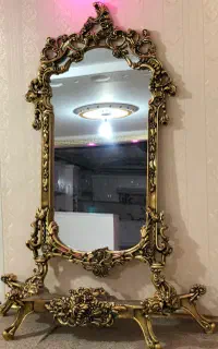 آینه سلطنتی طلا کوب