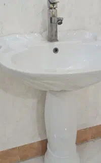 سنگ روشویی با شیراهرمی درحدنو