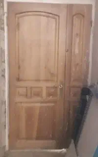 فروش درب  دولنگه اپارتمانی سالم بدون یراق