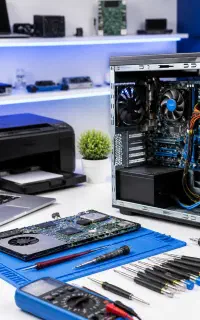 تعمیرات تخصصی لوازم الکترونیکی و اداری
