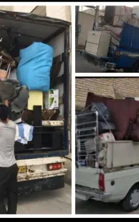 باربری اتو بار کامیونت نیسان  وانت تلفنی با کارگر