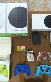 xbox series s 512G + hard external 500G