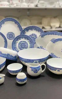 آرکوپال ۴۲ پارچه ۶ نفره «۱۰۸» رز سرمه ای دینو
