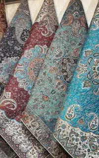 رومیزی سنتی ترمه اصیل اصفهان یک دریک