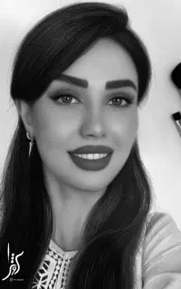 طراحی چهره سیاهقلم و مدادرنگی
