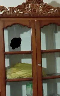 بوفه ۲ تیکه ۴ در ، چوب خالص