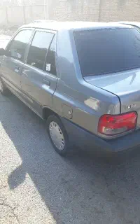 پراید دوگانه کارخانه مدل ۹۴ فروشی بی رنگ