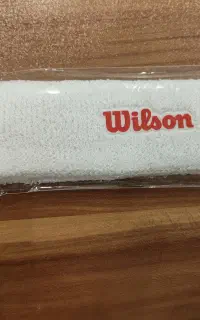 هدبند تنیس Wilson اصل سفید نو و آکبند