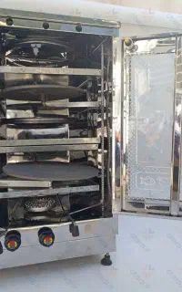 تنورگازی استیل 2 طبقه بزرگ و تک طبقه بزرگ