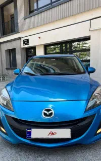 مزدا3new هاچبک تیپ3 اتوماتیک آبی مدل1391