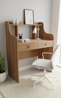 میز تحریر شیک و باکیفیت رنگ چوب
