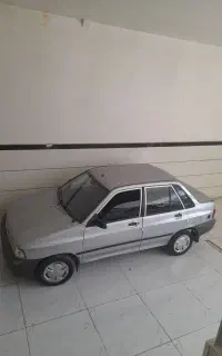 پراید بدون رنگ