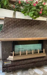 بخاری گازی مدل شومینه بزرگ