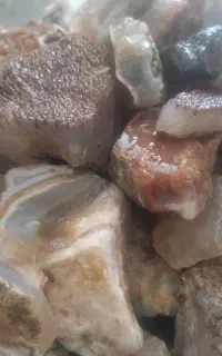سنگ راف عقیق کیلو ۱۰۰