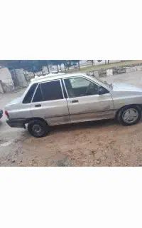 پراید صبا مدل ۸۵ آفتاب سوختگی داره