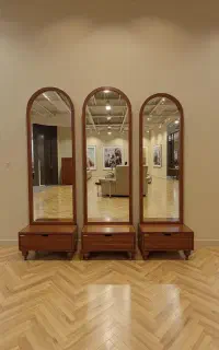 آینه کنسول قوسی MDF سه سایز