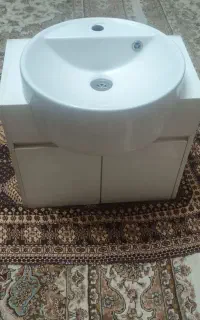 سنگ و روشویی  کابینتی در حد نو