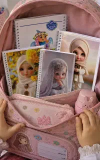 دفترمشق و نقاسی شهدا و دخترونه
