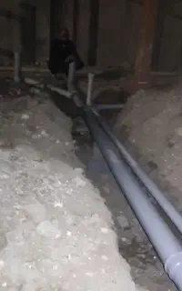 لوله کشی آب و فاضلاب شبانه روزی