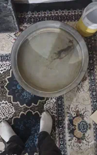تشت مسی قدیمی
