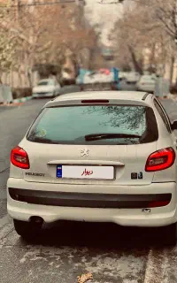 پژو ۲۰۶ تیپ ۵ فرانسوی مدل ۹۰