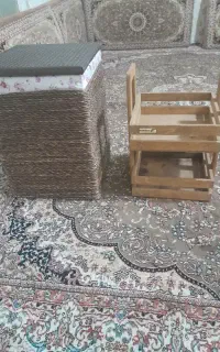 سبدلباس چرک با جای سیب زمینی پیاز