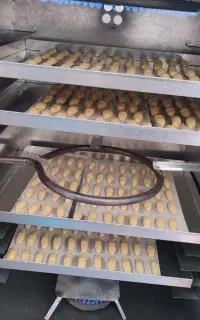 تنورک پخت فتیر پزی