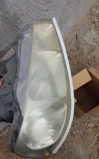 سپر پارس وچراغ جلو کدرشده