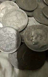 سکه بیست ریالی شاهی