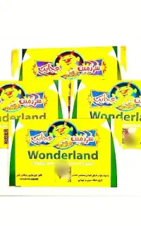 کارت بازی بلیط شهربازی الماس شرق سرزمین عجایب