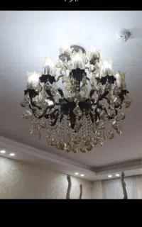 لوازم خانگی برنز اصل لوستر سنگین وزن