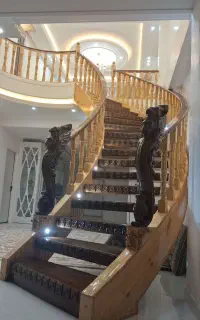 پله گرد