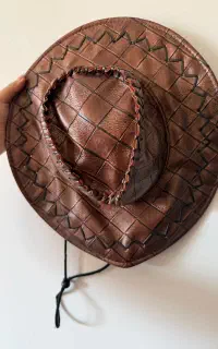 کلاه کابوی چرمی ست، قابل سفارش به صورت جداگانه