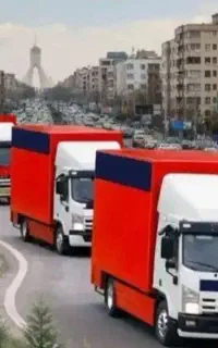 اثاثیه کشی کارگر خاور نیسان وانت بسته بندی