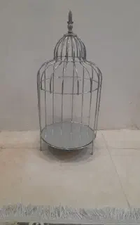 قفس دکوری فلزی کف آینه