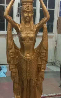 کنار سالنی بی‌نظیر  با آبکاری طلا