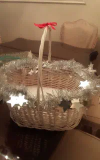 سبد چوبی مخصوص هدیه