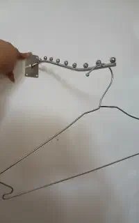 رگال دیواری و چوب لباسی فلزی