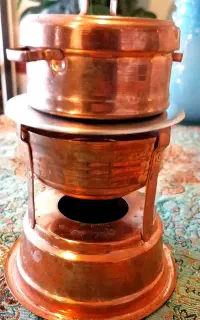 چراغ مس تزعینی کوچیک