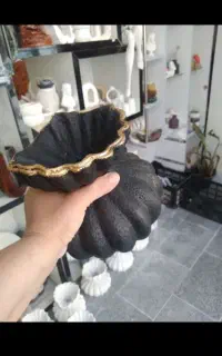 گلدان  طرح سنگ