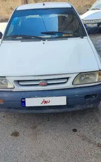 پراید سفید مدل ۸۷