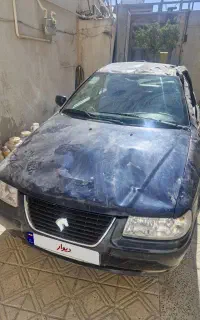 سمند دوگانه شرکتی مدل 95 تصادفی
