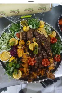 کباب کوبیده جوجه رستوران بیرون بر