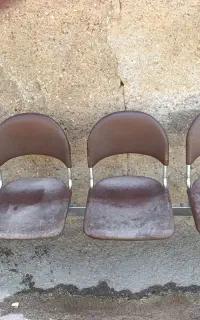 صندلی انتظار۴عددی،بدون کوچکترین شکستگی