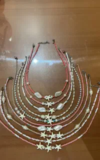 گردنبند ،دستبند،پابند منجوق ترند