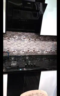 گاز صفحه ای ۴شعله دیموندG452وهودکن توربو شومینه ای