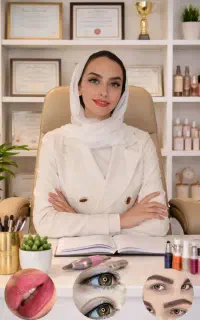 آکادمی آرایش دائم مهدیه مهدوی